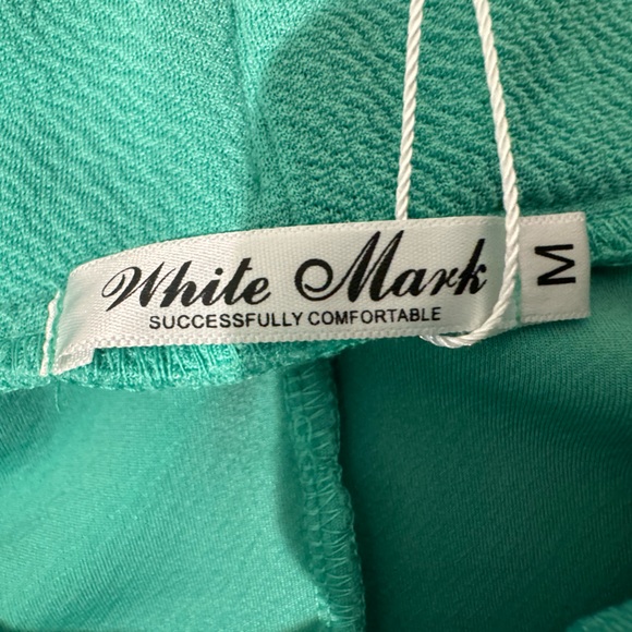 White Mark Turquoise Midi Skirt Size M New With Tags - Picture 11 of 16